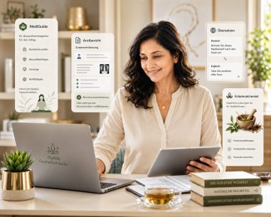 Digitale Gesundheitshelfer des ZfNH für Befunde Kräuterwissen und Familiengesundheit