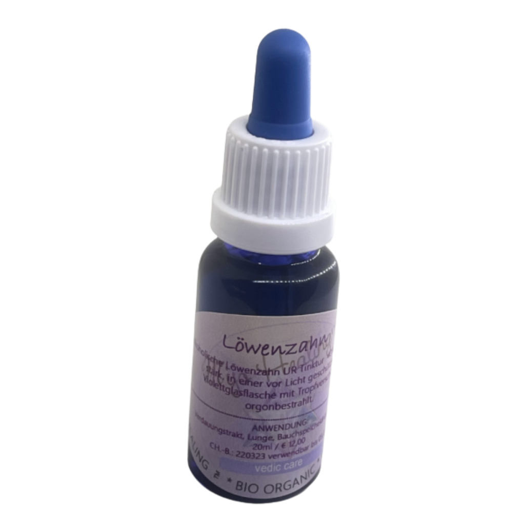 MIJO HEALING ™ Löwenzahn 4 Ganzheitliche Regeneration & ästhetische Vitalität in Lustadt / Südpfalz Mijo Healing Löwenzahn Tinktur in Violettglasflasche als handgefertigter Pflanzenauszug für die natürliche Hausapotheke