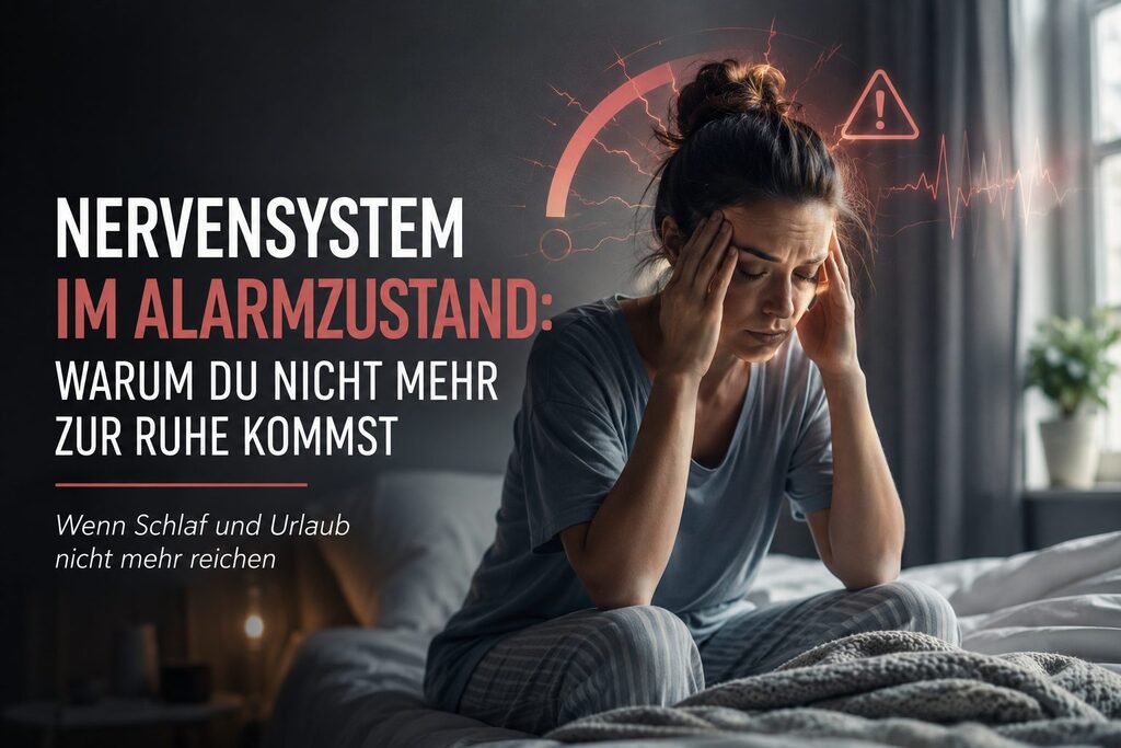 Nervensystem im Alarmzustand.Erfahre, warum Stress, Erschöpfung und fehlende Regeneration zusammenhängen — und wie dir ganzheitliche Analyse und Regeneration im ZfNH in Lustadt helfen kann.